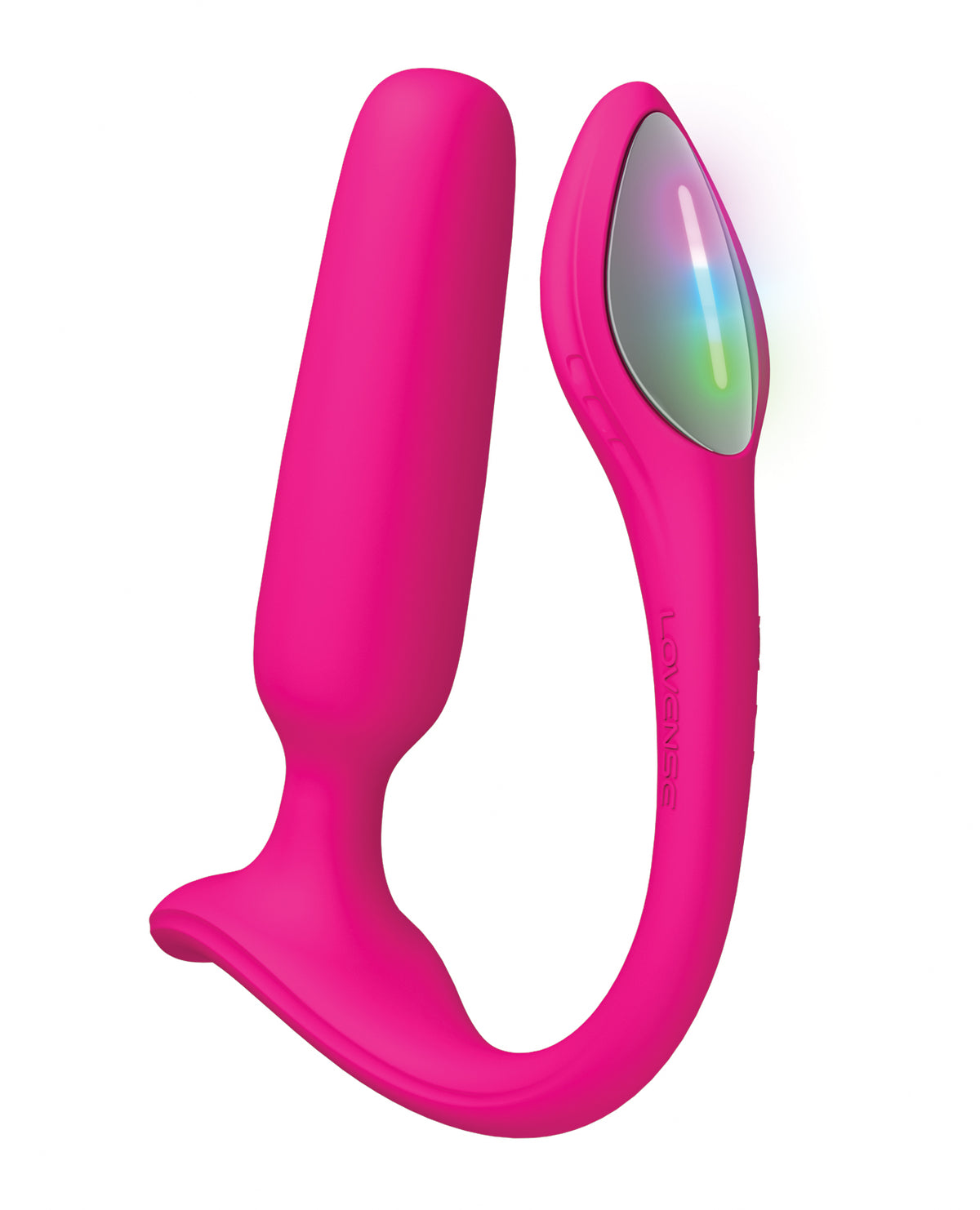 Mini vibrador anal Lovense Lush para principiantes, controlado por app, rosa