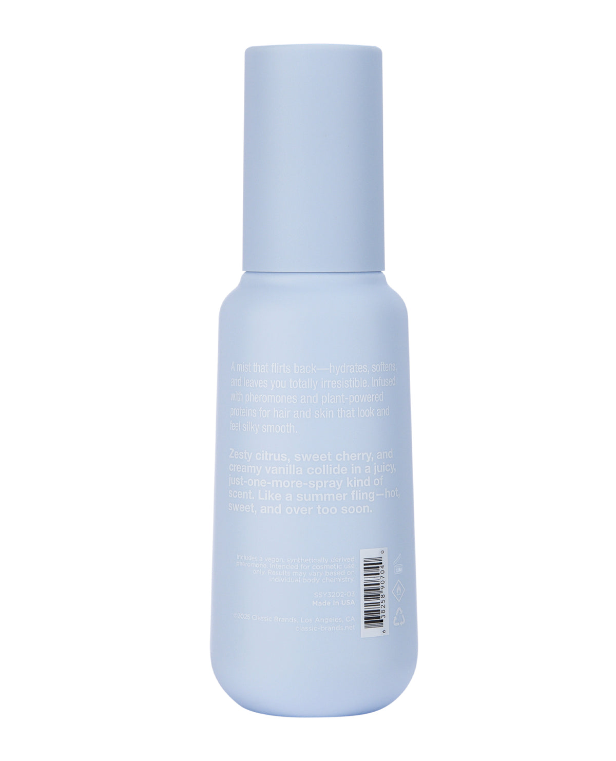 SimplySexy Summer Crush Pheromone Hair And Body Mist With Vegan Pheromones 3.35 Oz
