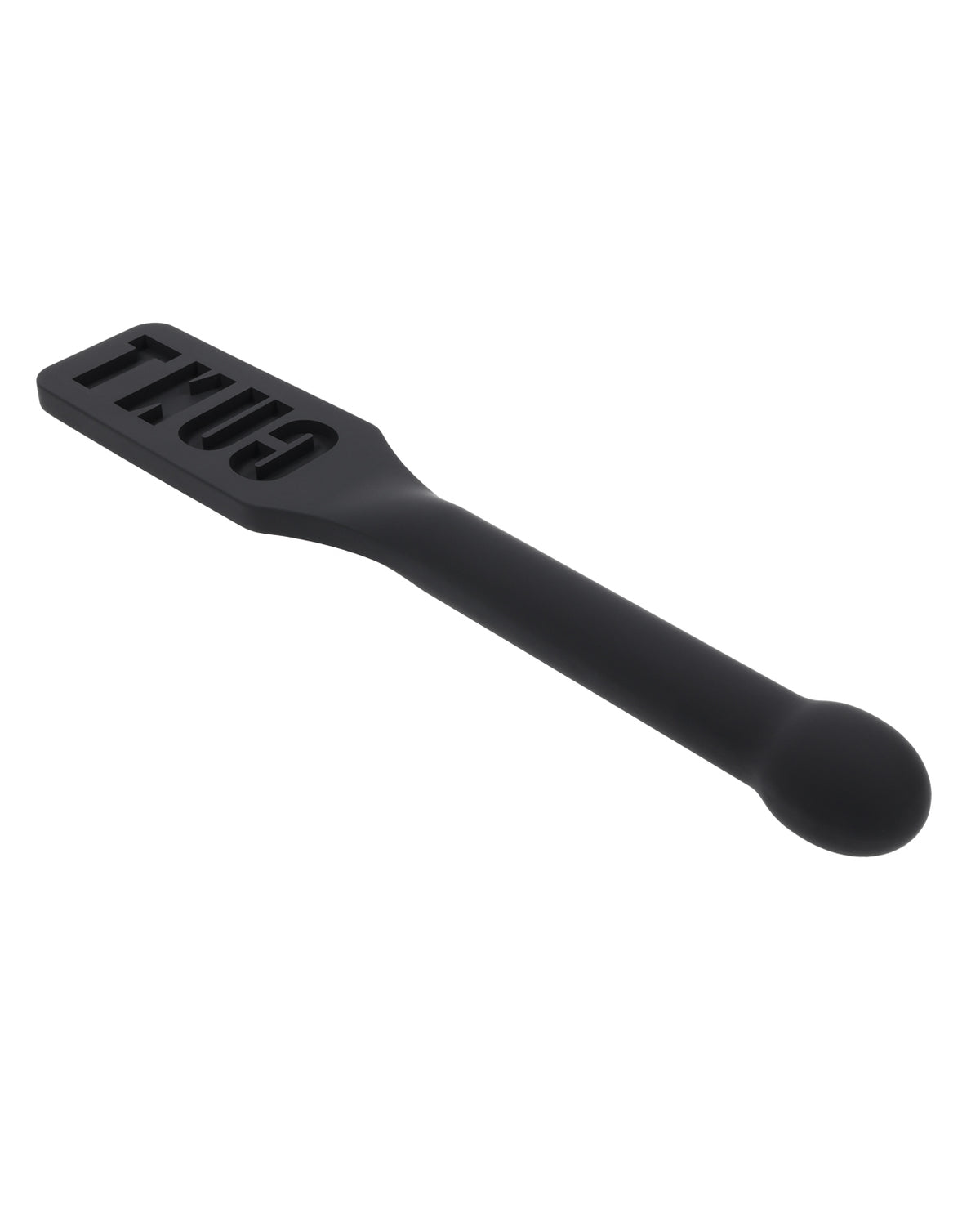 Paleta de silicona flexible Edge Cunt negra, accesorio para azotes