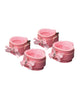 Load image into Gallery viewer, Pink Kawaii Bondage Set Collar Leash Wrist Ankle Cuffs Flogger

