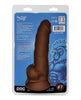 Load image into Gallery viewer, Power Of Cock 9 Inch Dual Density Silicone Dildo Brown Realistic Feel

