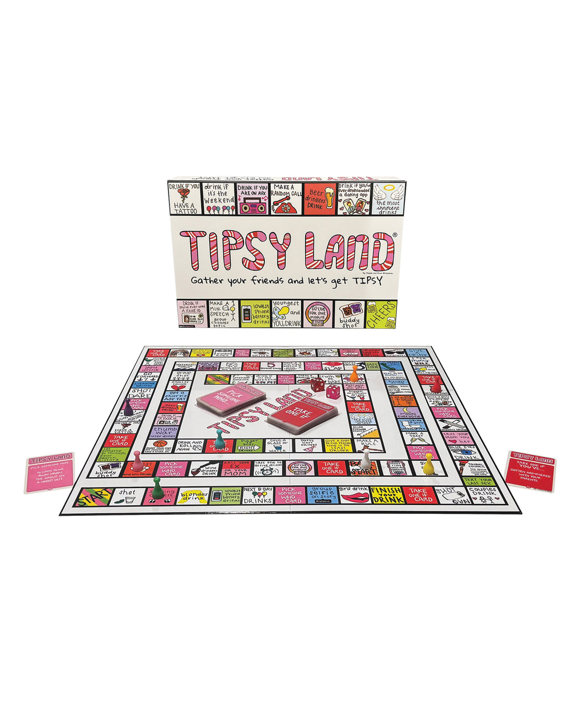 Dynamic Party Board Game Featuring Dice Rolling And Fast Group Turn Gameplay