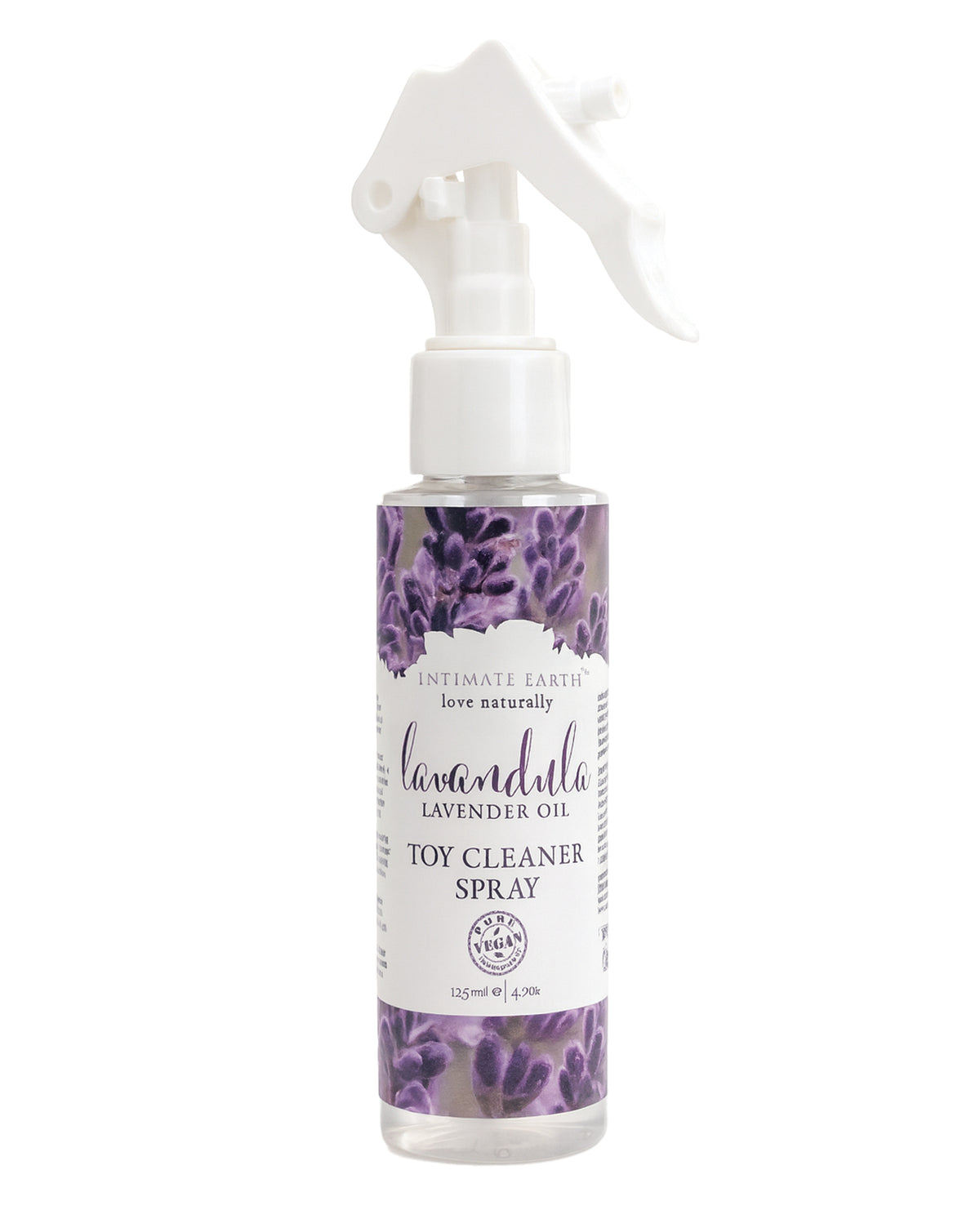 Intimate Earth Natural Toy Cleaner -lelunpuhdistussuihke, 125Ml, laventeliöljy