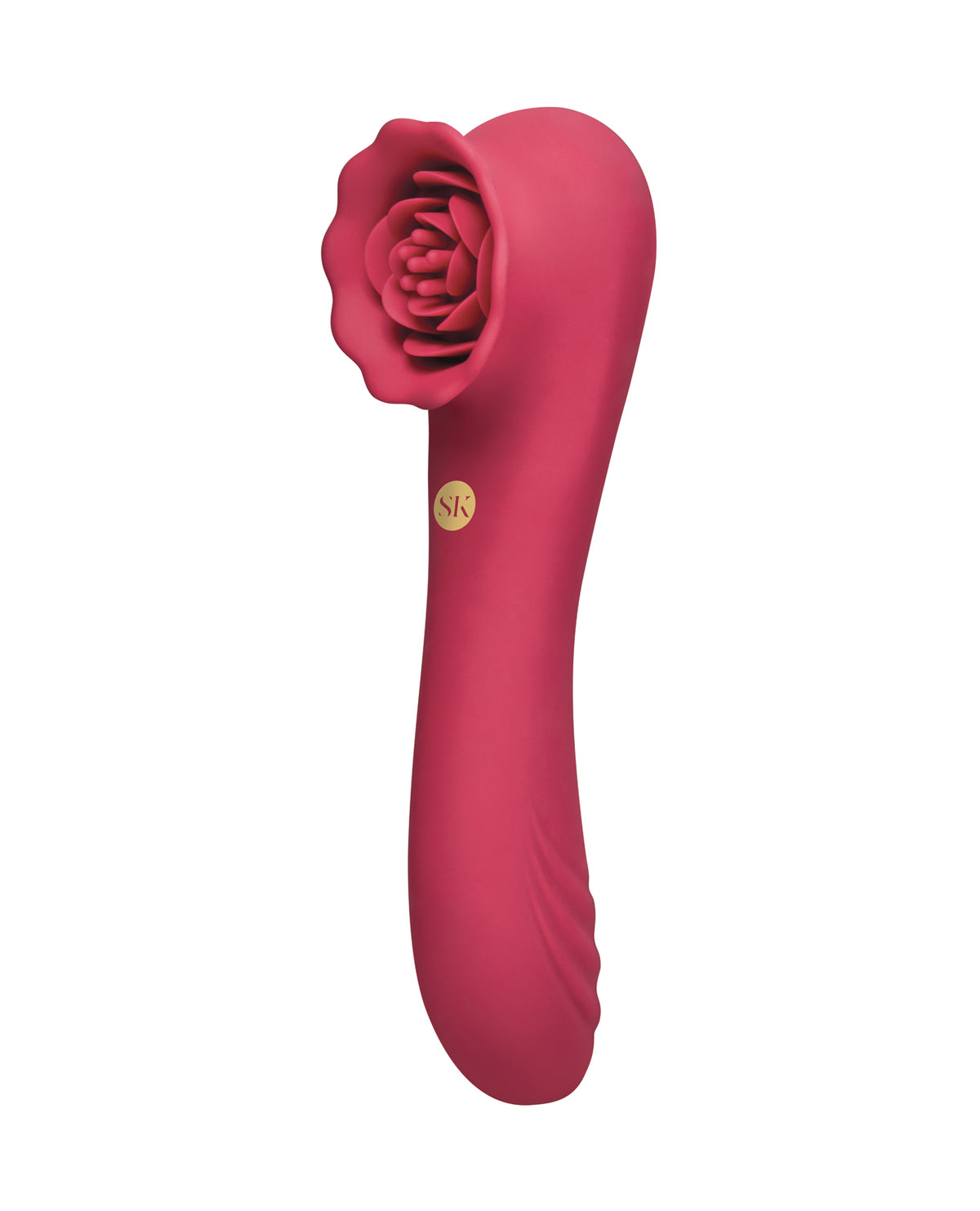 Secret Kisses Rose Quake Dual Ended Tapping Vibe Waterproof