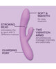 Load image into Gallery viewer, Cosmopolitan Plusone Dual Rabbit Vibrator With Deep Vibes And Massage Bead
