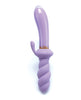 Cargue la imagen en el visor de la galería, Vibrador de vidrio tipo conejo Crystal Jade Twist con 7 patrones de vibración incluidos
