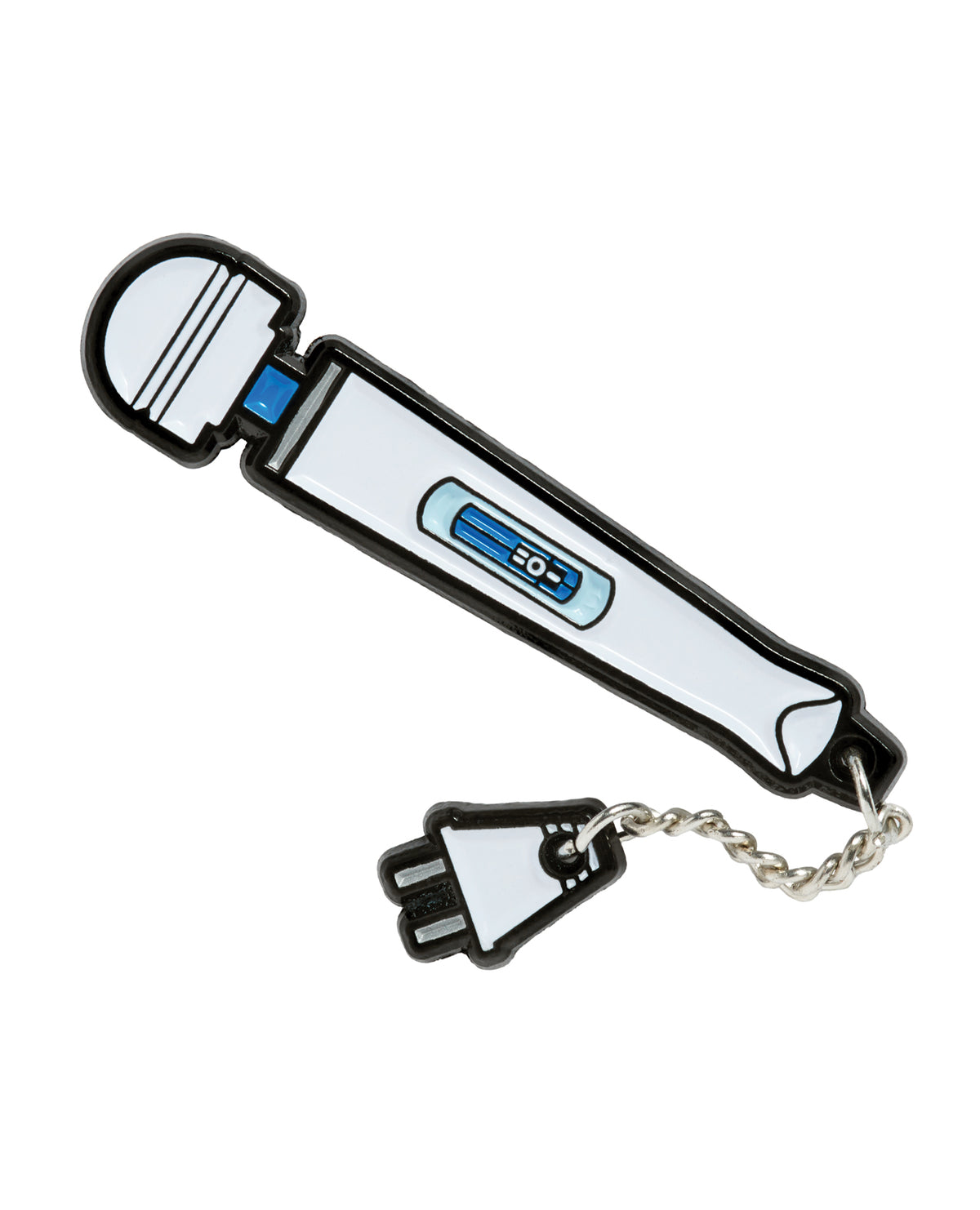 Toverstafmassager, originele stijl, met echte ketting