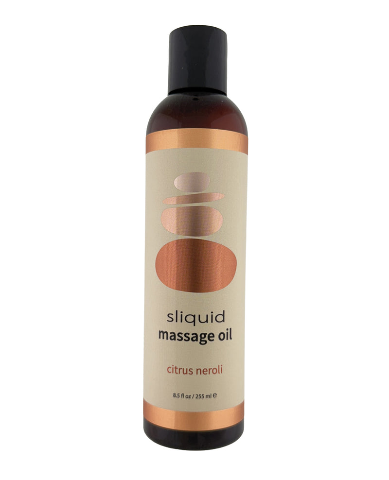 Indlæs billede i gallerifremviser, Sliquid Balance-massageolie - 8.5 oz Citrus Neroli
