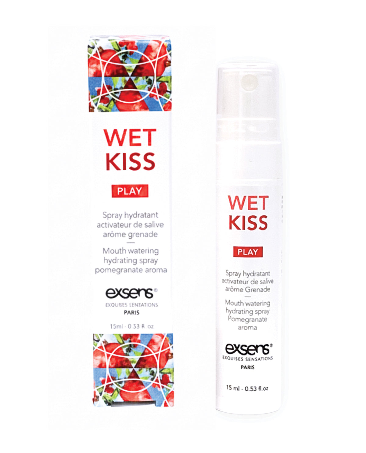 Exsens Wet Kiss 保湿サリバスプレー ザクロ 15ml