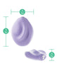 Load image into Gallery viewer, URSELF PulsePad Double Sided Platinum Cured Silicone Vibrator
