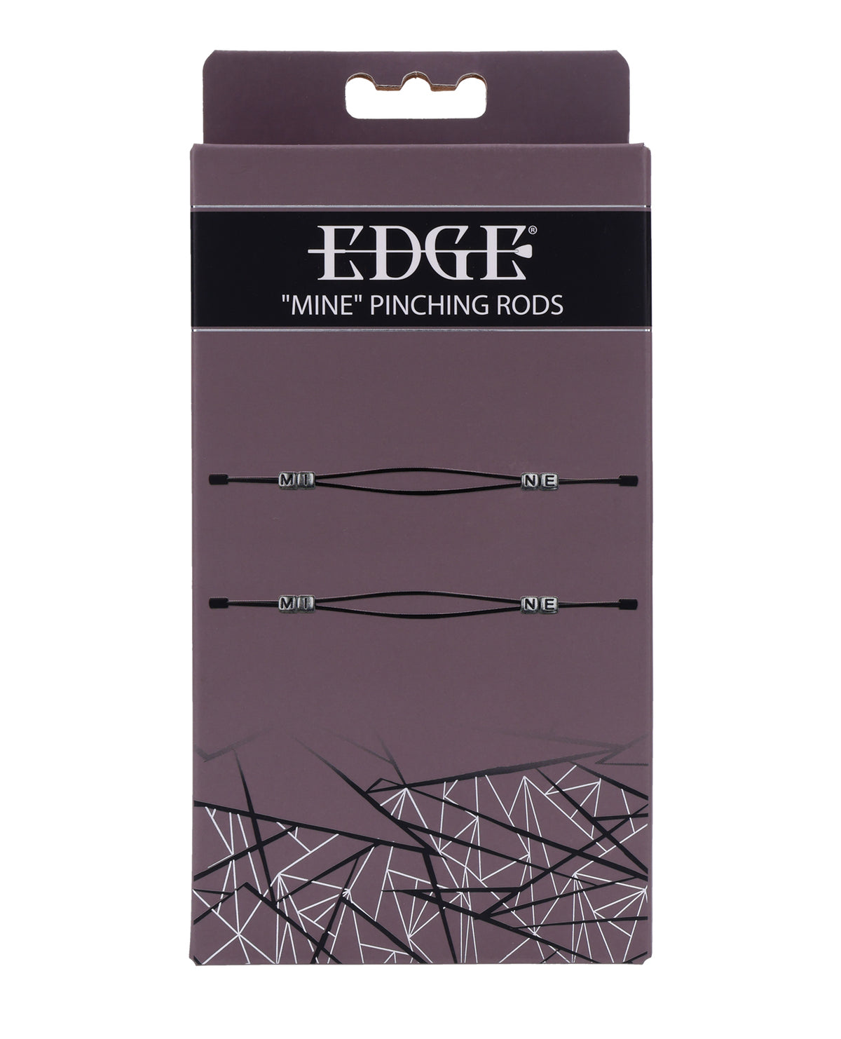 Edge Mine Adjustable Nipple Pinchers With Center Tightening Rods Black