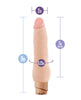 Încărcați imaginea în vizualizatorul Galerie, Blush Au Naturel Fabien, dildo flexibil vibrant, de 9 Inch, bej
