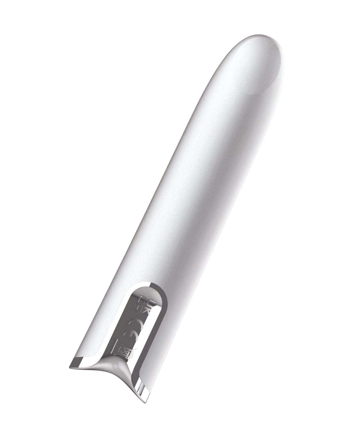 Vibrador bala mini plateado Nasstoys, masajeador de sensaciones puntuales