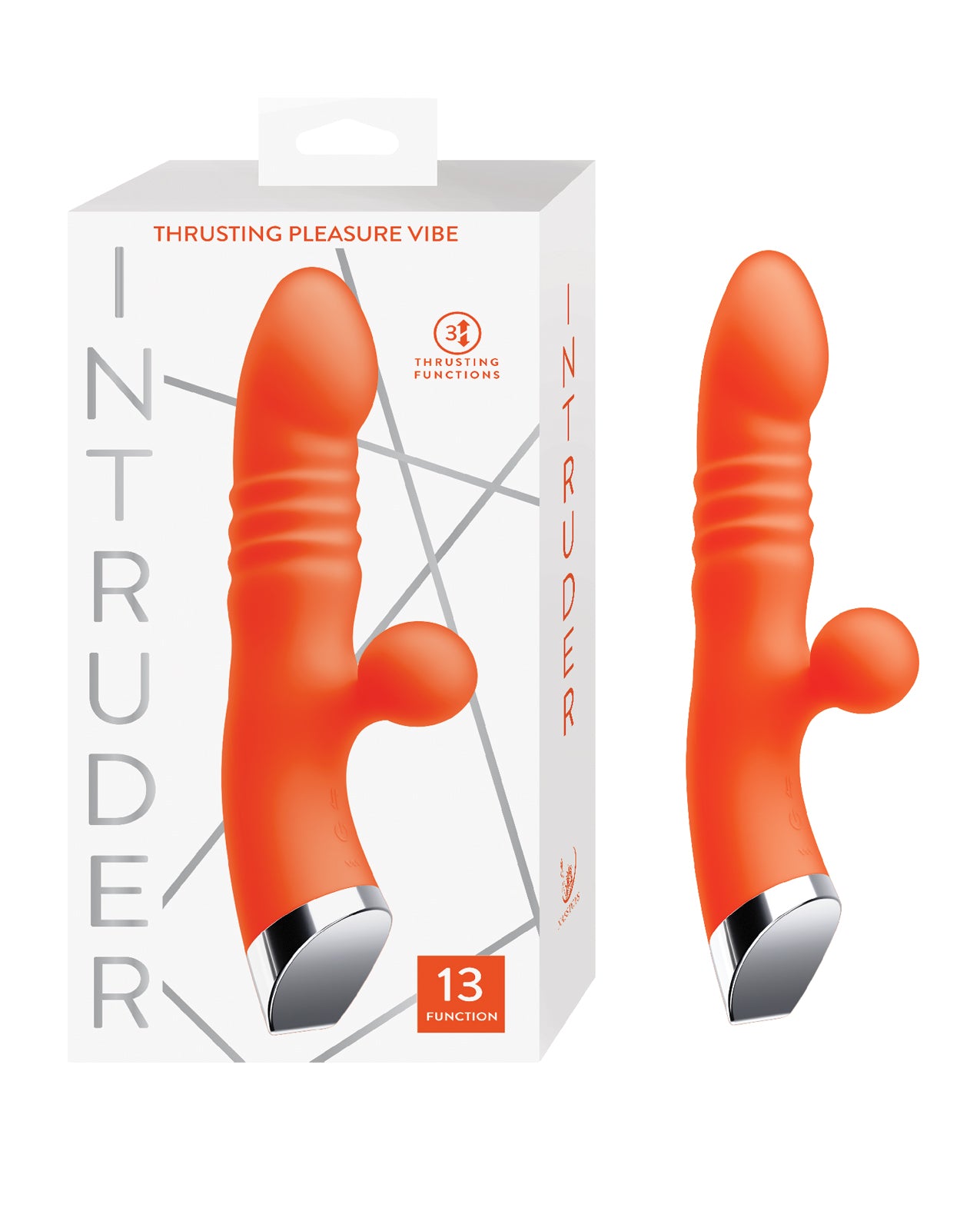 Nasstoys Intruder Thrusting G Spot Vibrator Tangerine