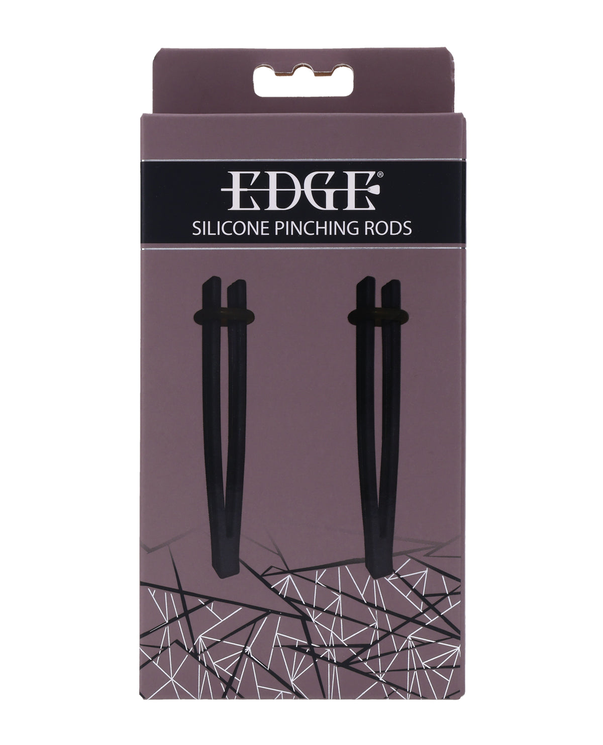 Edge Silicone Pinching Rods Fused Nipple Clamps Black