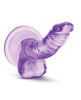 Afbeelding laden in Galerijviewer, Naturally Yours paarse mini-dildo met kromming en zuignapvoet
