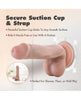 Încărcați imaginea în vizualizatorul Galerie, Dildo realist Dr Skin Plus Blush, flexibil, cu testicule, 6 inch, vanilie
