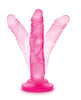 Afbeelding laden in Galerijviewer, Naturally Yours 5 inch slanke mini-piemel met zuignapbasis, roze
