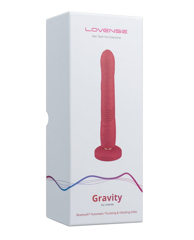 Cargue la imagen en el visor de la galería, Dildo de empuje Lovense Gravity con vibración y ventosa

