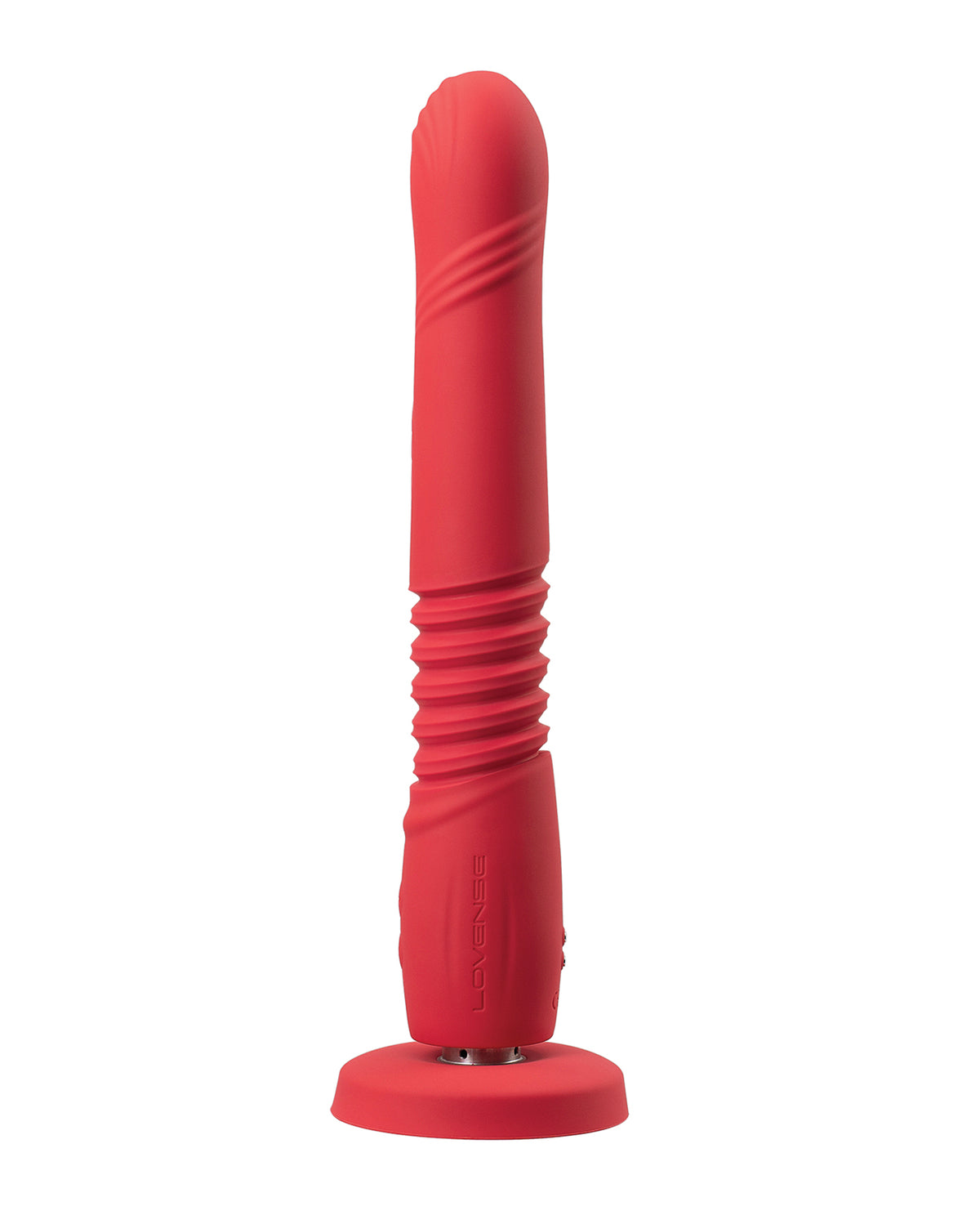 Dildo de empuje Lovense Gravity con vibración y ventosa
