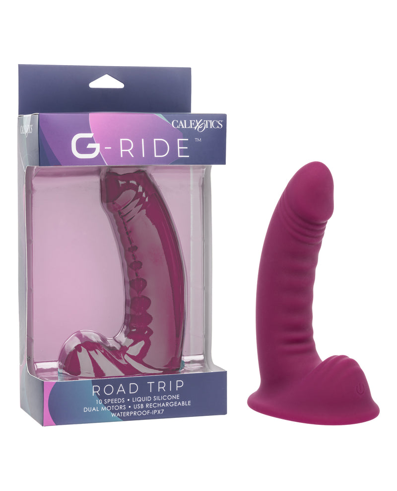 Cargue la imagen en el visor de la galería, Vibrador prostático G Ride Road Trip de doble motor y 10 velocidades
