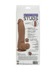 Load image into Gallery viewer, Rechargeable Liquid Silicone Vibrating Pleasure Studs For Men Brown
