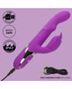 Cargue la imagen en el visor de la galería, Vibrador curvado de mariposa, interno y externo, con tres motores Enchanted
