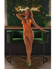 Indlæs billede i gallerifremviser, Mango Obsession Orange Cupless Bustier With Thong Garters
