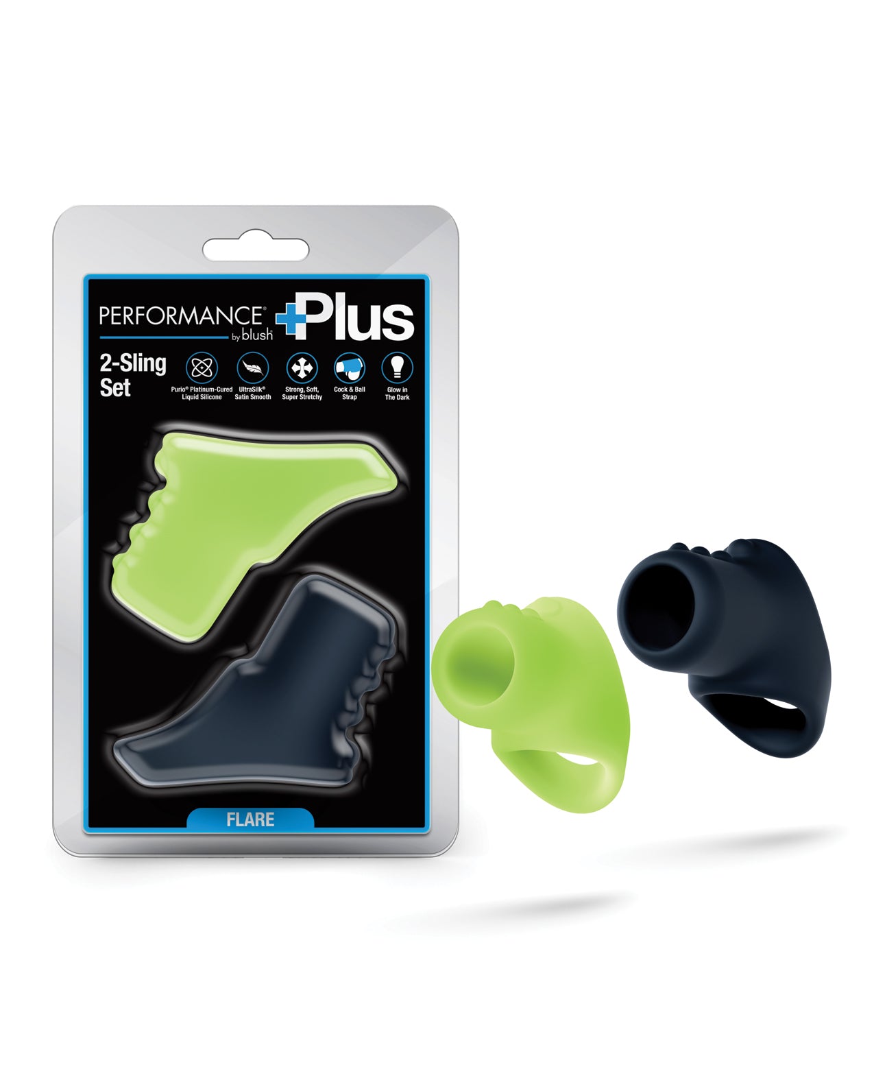 Arnés masculino Flare Performance Plus para resistencia y erecciones firmes