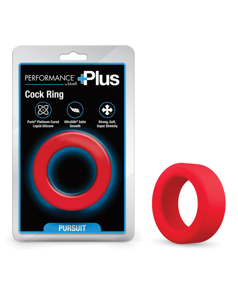 Load image into Gallery viewer, Performance Plus Pursuit Thick Durable Cock Ring Boost Stamina Red

