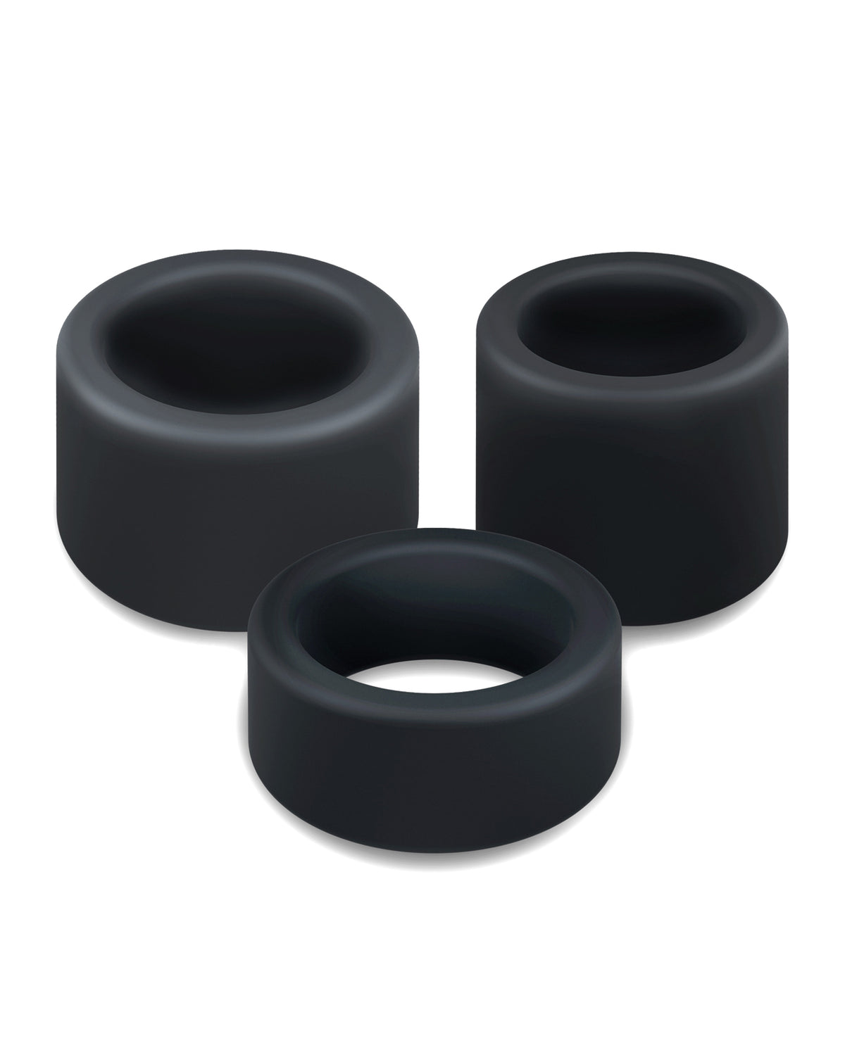 Performance Plus Accelerate-set met 3 cockringen, zwart, voor meer uithoudingsvermogen