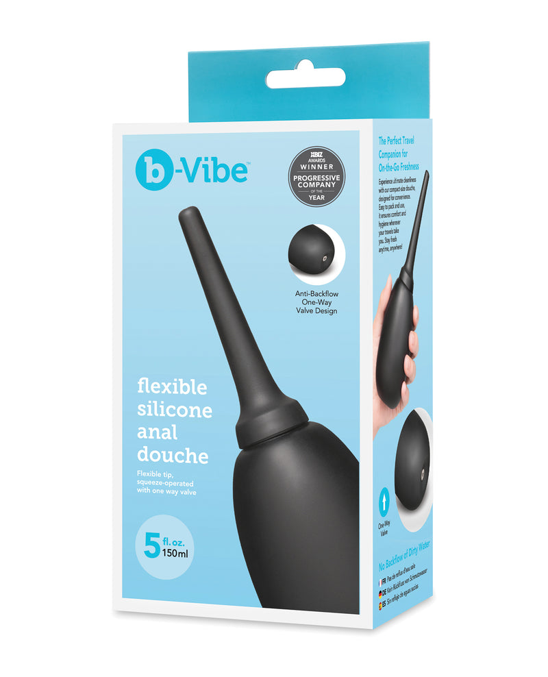Load image into Gallery viewer, Bvibe Flexible Silicone Anal Douche With One Way Valve And Nozzle

