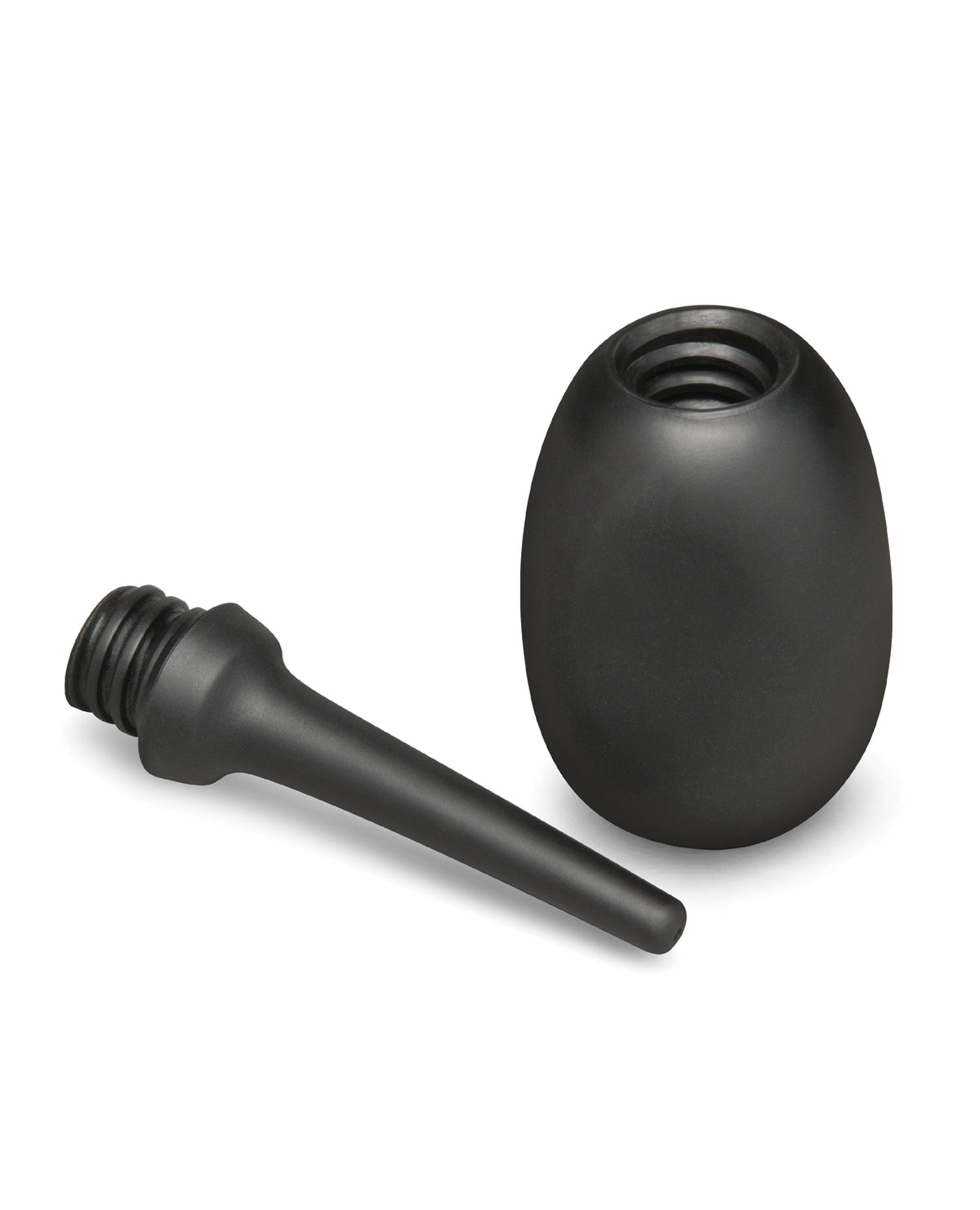 Bvibe Flexible Silicone Anal Douche With One Way Valve And Nozzle