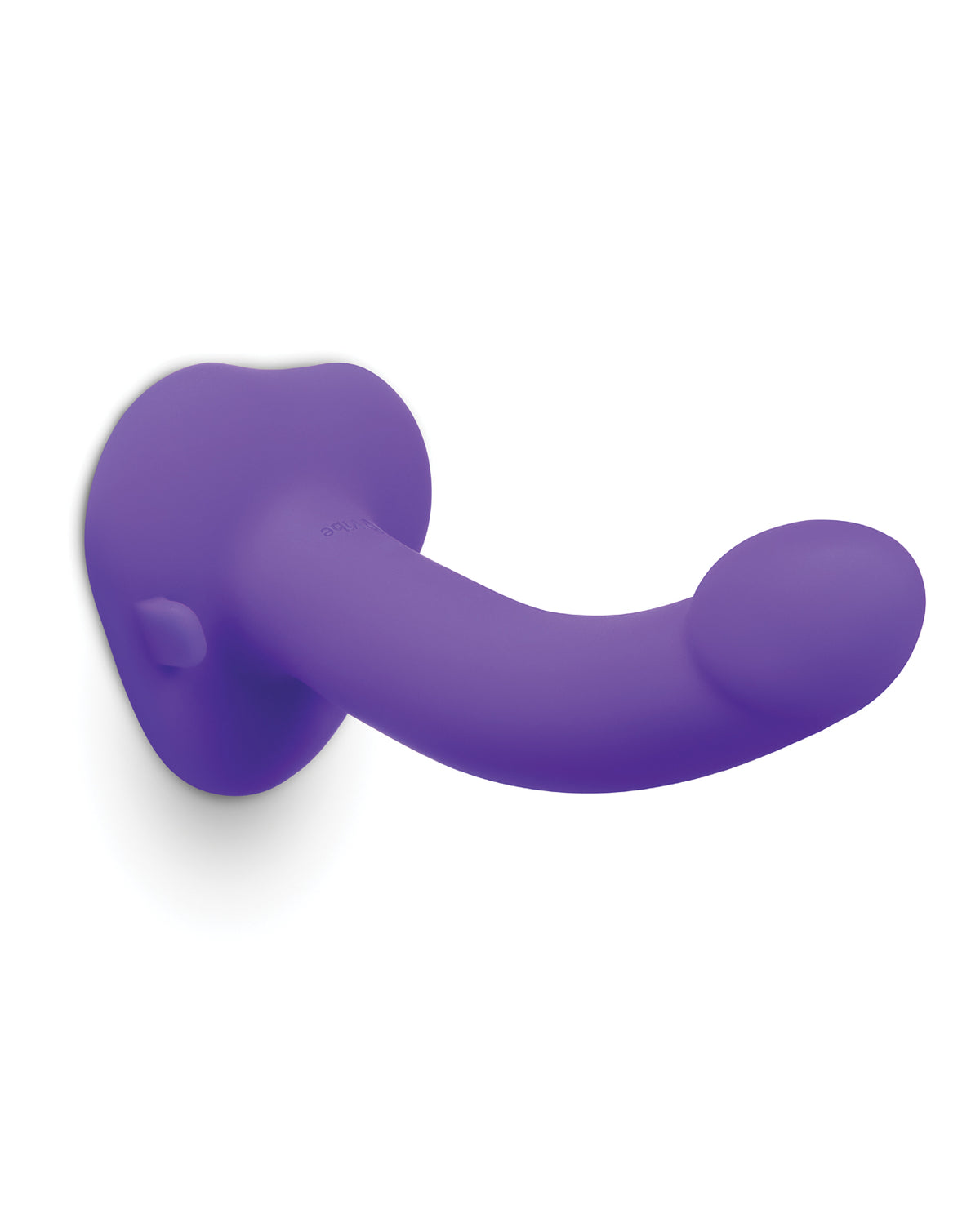 Kit BVibe cu dildo curbat, vibrator, din silicon, cu prindere, pentru începători