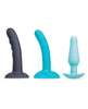 Ladda bilden i Galleri Viewer, BVibe Strap On Anal Training Kit With Silicone Dildo And Harness
