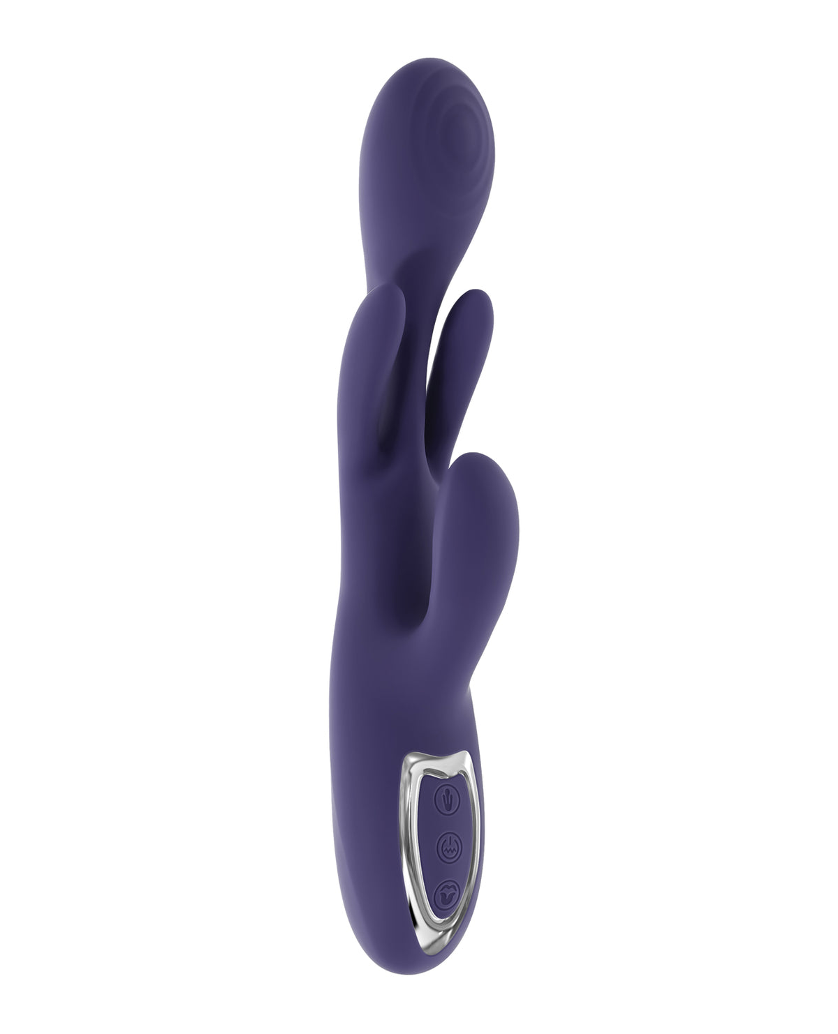 Evolved Bow Down Dual Motion Purple Vibrator For Clitoral Pleasure