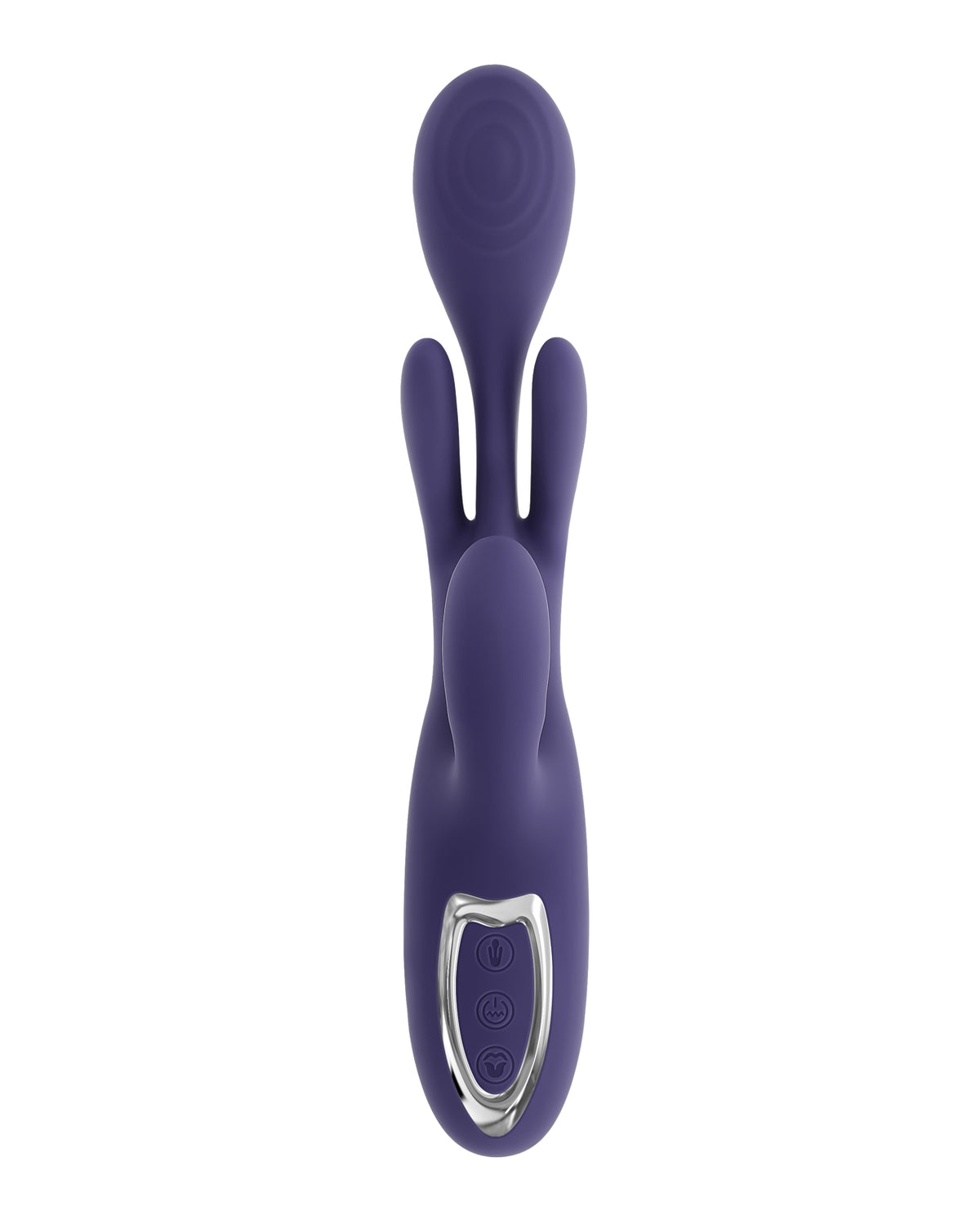 Evolved Bow Down Dual Motion Purple Vibrator For Clitoral Pleasure