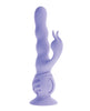 Load image into Gallery viewer, Evolved Wiggly Bunny Purple Vibrating Rabbit Stimulator Wiggling Shaft
