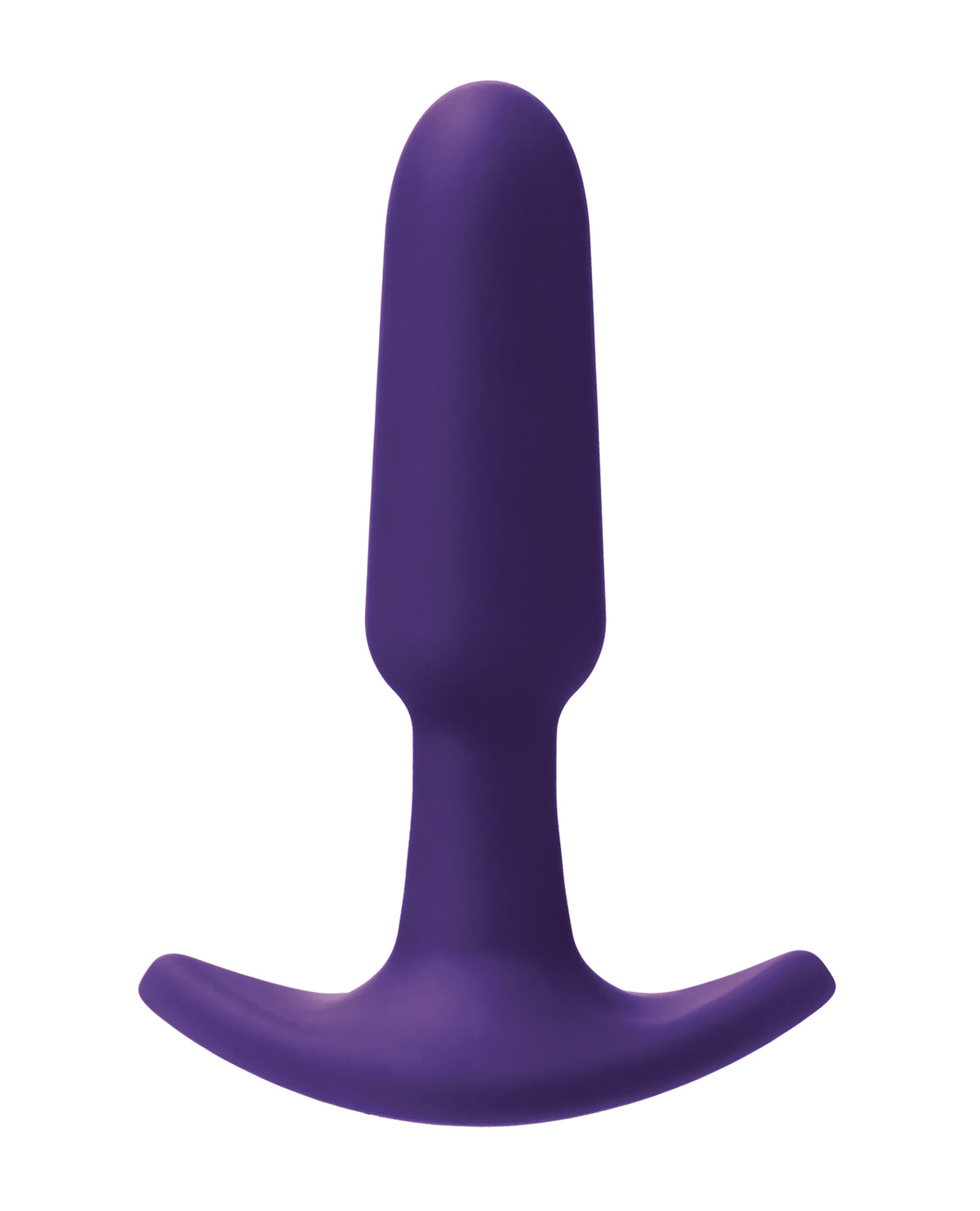 Tapón anal vibratorio recargable de silicona VeDO Bump Mini, morado