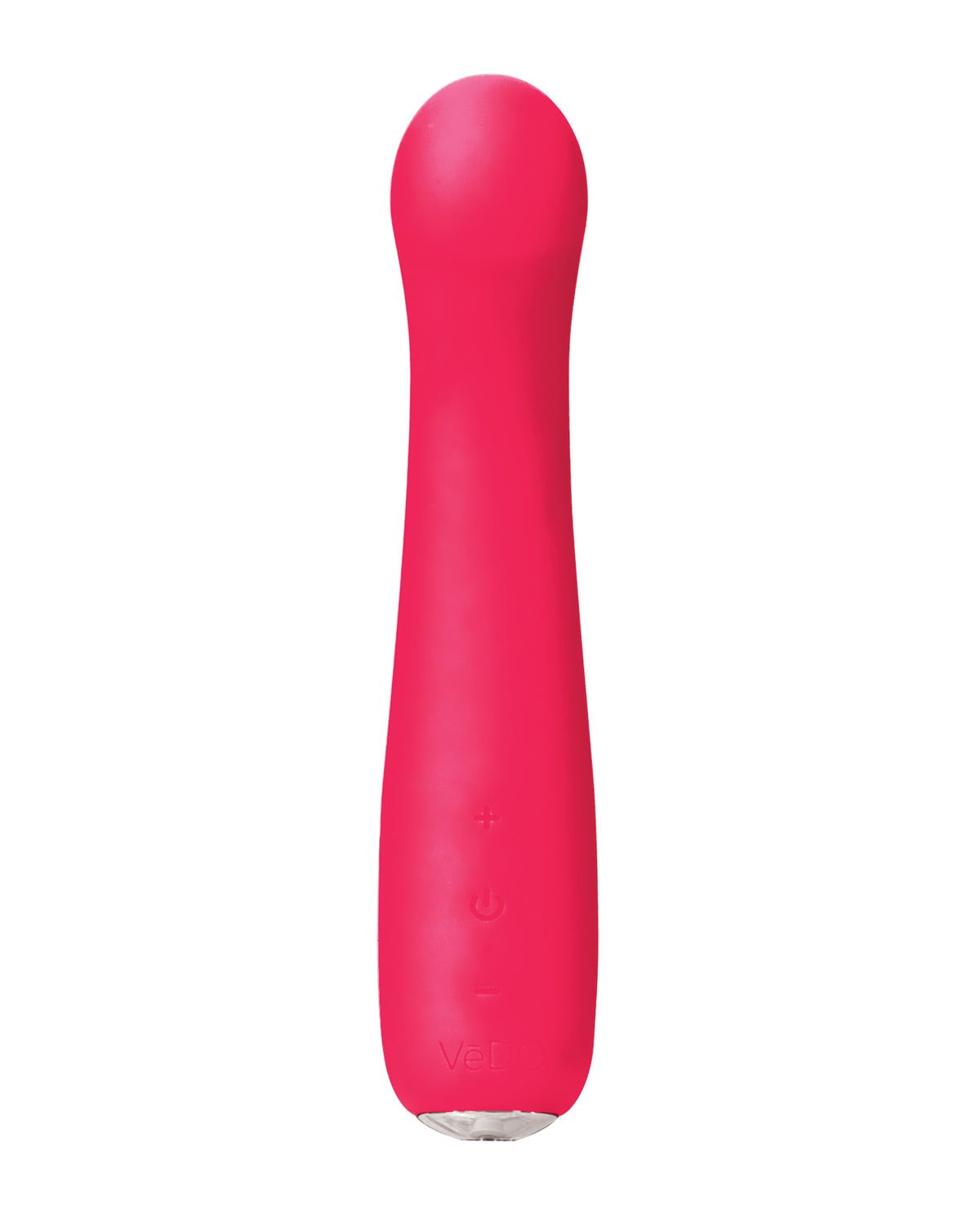 Vibrador de punto G de silicona flexible recargable VeDO, rosa