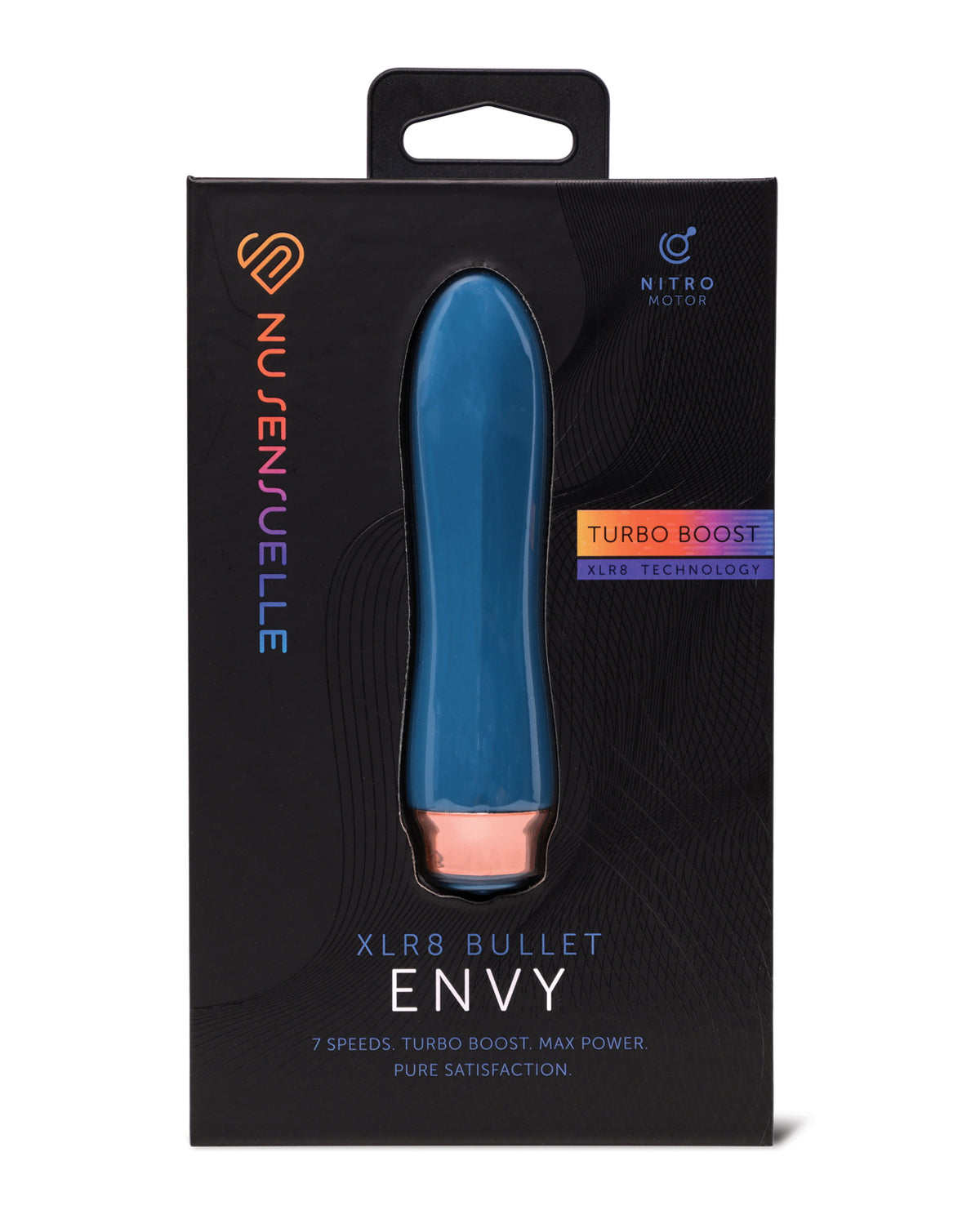 Nu Sensuelle Envy XLR8 Bullet Vibrator Featuring Nitro Motor Boost