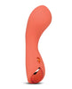 Cargue la imagen en el visor de la galería, Vibrador bala flexible Turbo Gemma Nubii de silicona con gemas Nu Sensuelle color coral
