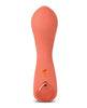 Cargue la imagen en el visor de la galería, Vibrador bala flexible Turbo Gemma Nubii de silicona con gemas Nu Sensuelle color coral
