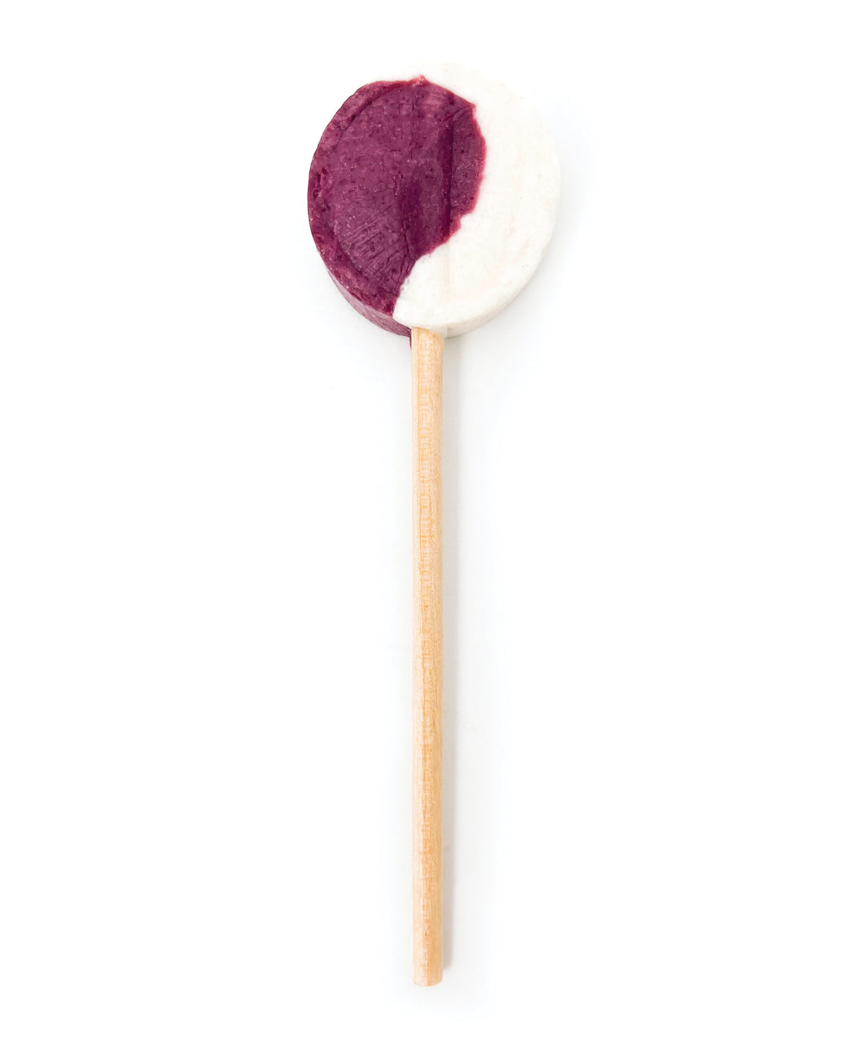 Paquete de 10 paletas Deep para reducir las arcadas, con cloruro de magnesio, sabor a frambuesa morada