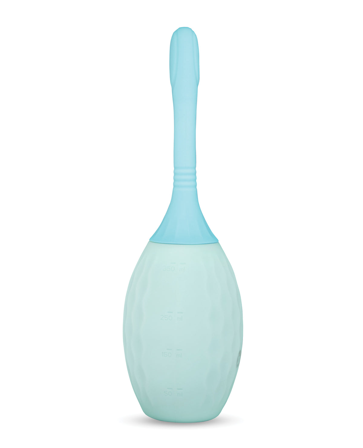 Douche intime en silicone Flexflow B-Vibe pour un nettoyage en profondeur, avec poignée texturée