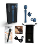 Cargue la imagen en el visor de la galería, Masajeador vibratorio Man Wand Edgy Power Wand con cabezal ergonómico, azul Stellar Blue
