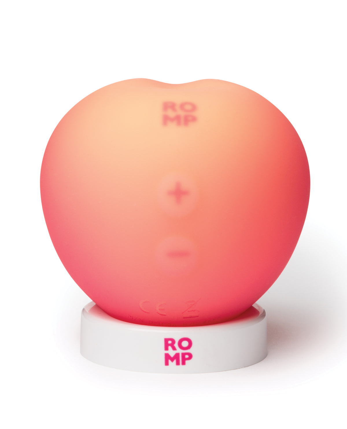 Vibrador de silicona para el clítoris Romp Pink Peach Pleasure Air