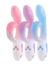 Cargue la imagen en el visor de la galería, Vibrador de conejo blanco con iluminación LED y colores ajustables
