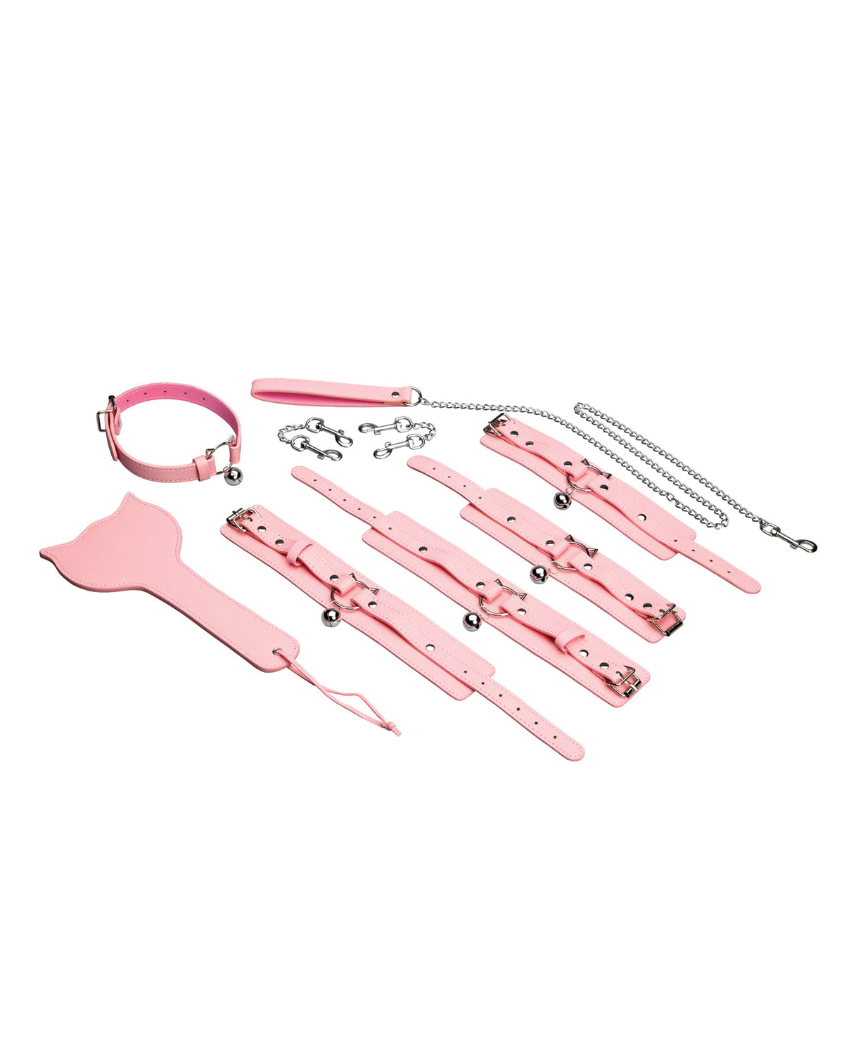 Master Series Kitty Bondage Set With Vegan Leather Collar