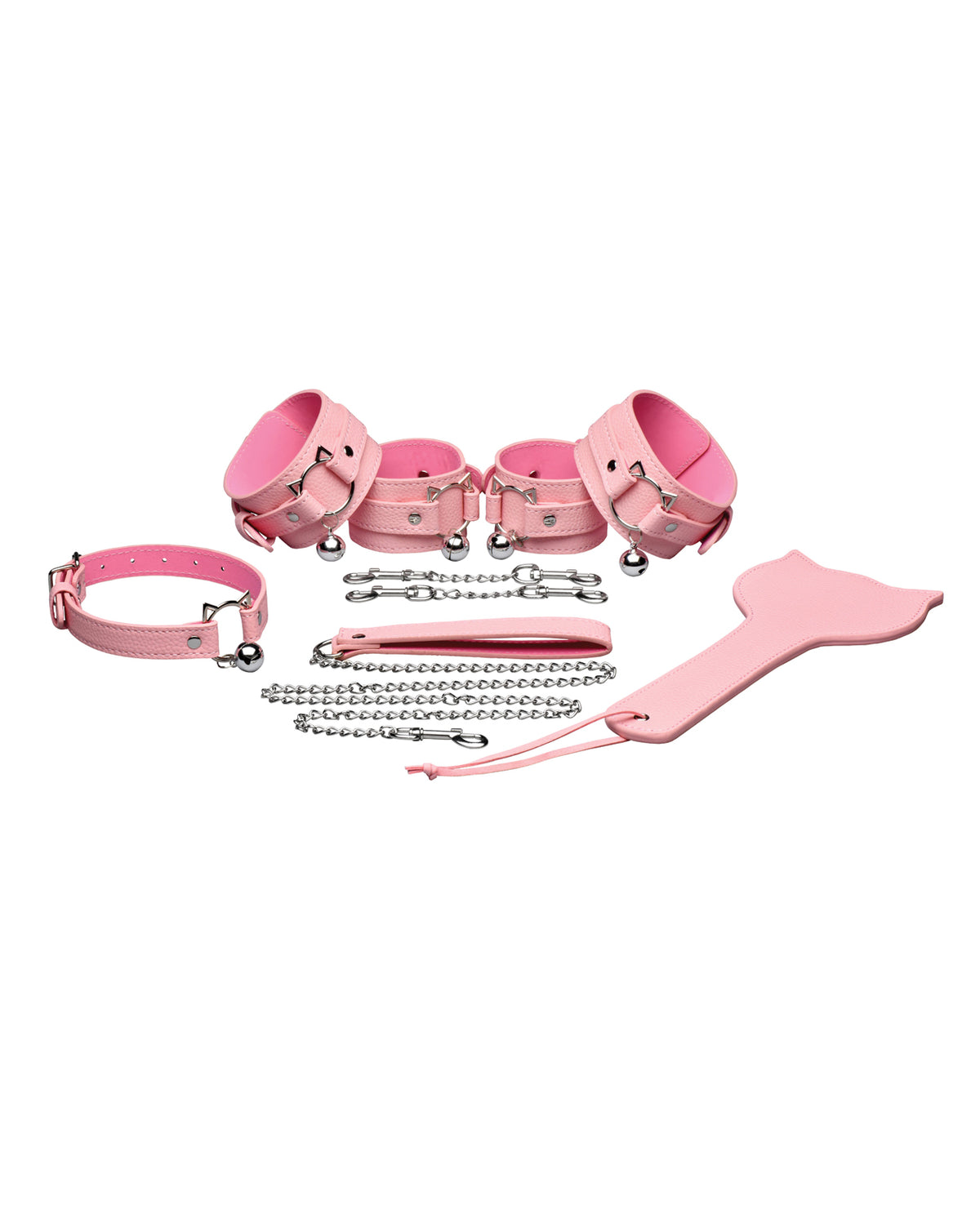 Master Series Kitty Bondage Set With Vegan Leather Collar